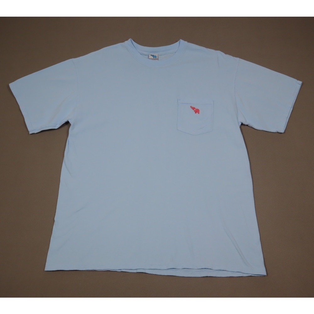 The Southern Gentleman Light Blue Pocket Tee‎ - Size L